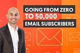 How To Grow From Zero to 50,000 Email Subscribers — With Email Marketing Unlocked