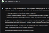 what google bard thinks about chatgpt