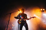 Ben Gibbard of Death Cab for Cutie Performing