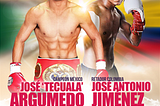 Jose Jimenez vs Jose Argumedo Live