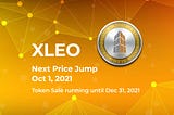 XLEO Token Sale — Price Jumps Tomorrow