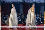 How sexy a saree can be? Ra Babe Debut Runway 2021.
