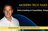 Data Loading in Snowflake: Stages