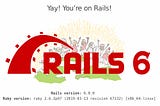 Setting up brand new Rails 6 app
