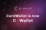 CardWallet Rebrands do C·Wallet