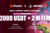 Join Zealy Sprint Contest & Get OG Whitelist