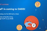 DeFi ajunge pe Oasis — Prezentam YuzuSwap, primul schimb descentralizat de pe Oasis, si cadoul in…