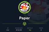 HackTheBox — Paper write-up