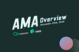 AMA Overview: The Evolution from Neo Infrastructure to a Smart Wallet