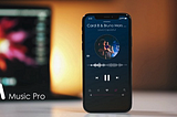 Kể chuyện thiết kế app Music Pro