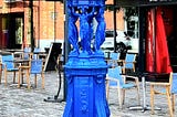 A Blue Wallace Fountain the 13th…