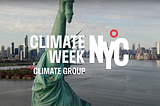 New York Climate Week Recap
