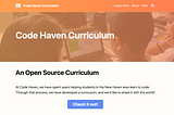 An Open Source Curriculum