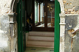 Watery Entryway, Venice, Italy