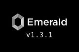 Emerald-UI release version 1.3.1
