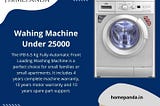 Top Washing Machine Under 25000