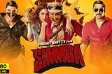 "Simmba" is a Bollywood action-comedy film released in 2018.