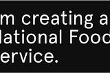 The National Food Service: as a framework for social prescription.