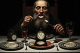 a entrada, o prato principal, a sobremesa, o sal e a poeira [FP 9 anos]