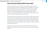 10 Best Tools to help you Convert PDF to Word