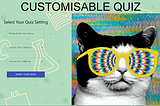 My first React project — Making a Customisable Quiz App
