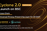 Cyclone Protocol Launching on BSC
