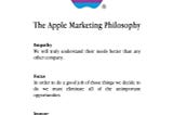 “The Apple Marketing Philosophy”