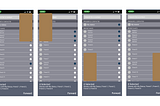 4 Scenarios of the video bubble while using the Whatsapp application are presented in the wireframe screens,