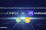 PRESS RELEASE: Multichain Partners CROSS on Cronos chain