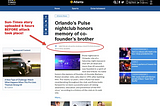 Fake News: Google News Reports Orlando Pulse Shooting Hours In Advance