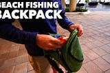BEACH FISHING BACKPACK