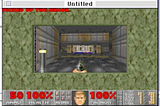 Doom being played in A/UX.