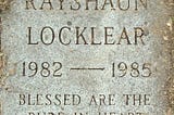 Rayshaun Locklear (1982–1985) may have saved thousands of lives