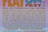 ‪PlayOn Fest (Music is NOT Cancelled) LIVE Fri April 24 @ 12PM EST https://youtu.be/-Zom2qR0F2I ‬