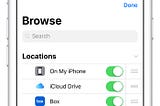 Managing Files in iOS