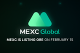 $ORE Token Lists on MEXC