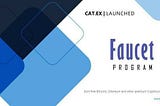 Catex Token (CATT) & JDcoin (JDC) were added to the Faucet Program