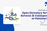 Milestone # 2: Jaamiah’s Open Directory for Schools and Colleges