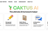 Caktus AI Review: A Powerful AI Tool for Entrepreneurs, Startups, Small to Medium-Sized Businesses…