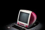 You can bid on Wikipedia’s first page and the strawberry iMac it was written on