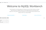 Introduction with MySQL Workbench