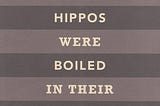 Book review: And the Hippos Were Boiled in their Tanks, by Jack Kerouac and William S. Burroughs