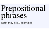 prepositional-phrases