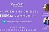 OroPocket’s AMA Recap on BitMax TG Channel — December 4th