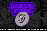 We are now on 1inch Exchange and GNSH market correction made! Lowest DO