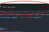 Hacking the hackable editor