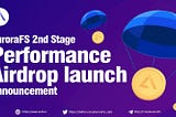 Second stage Airdrop performance launch — Procedures and Rules