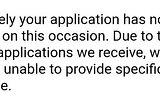 Highly rejected