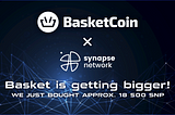 Extending the partnership with Synapse Network!
