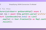 Simplifying JSON Conversion To Model